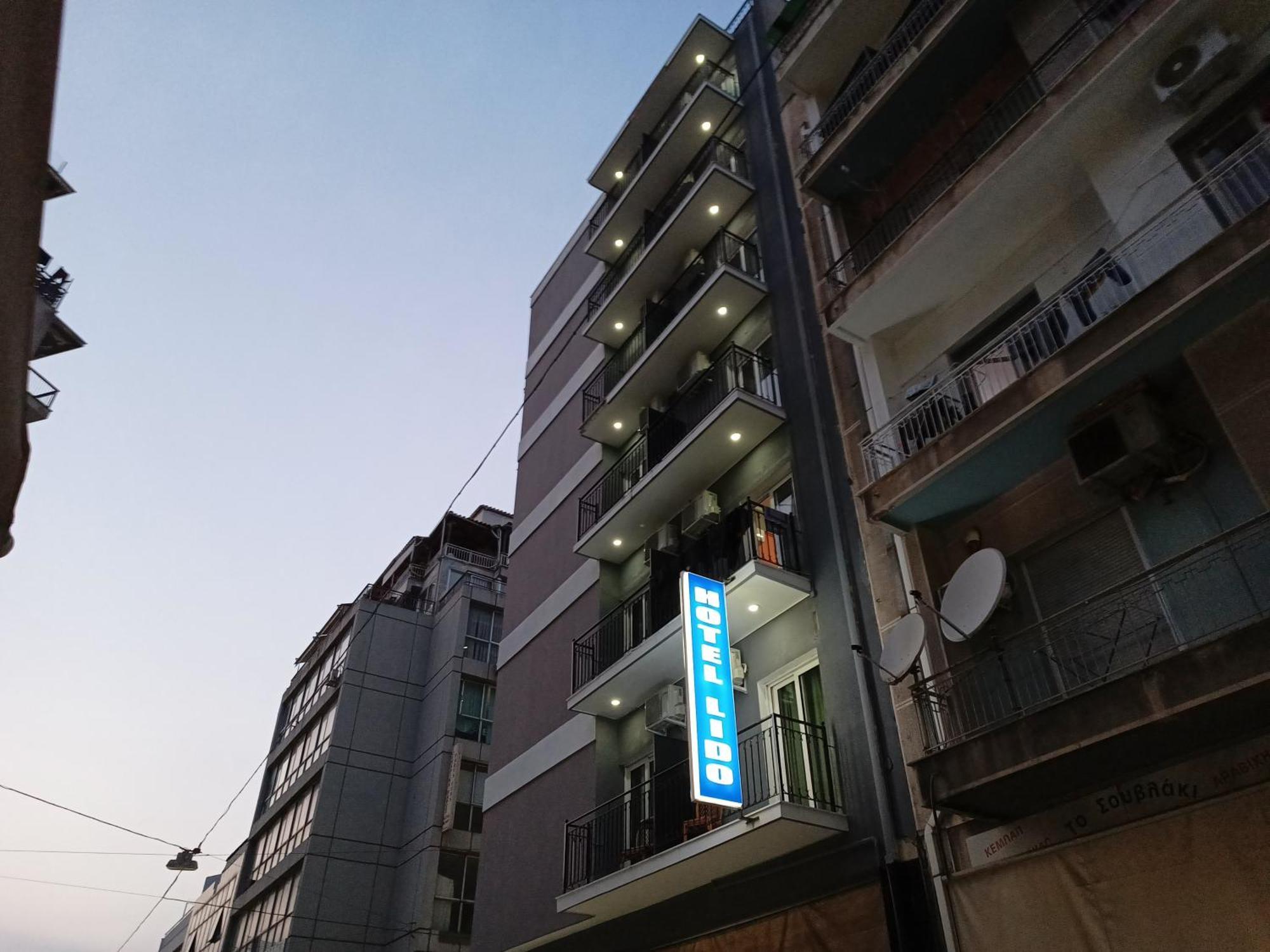Hotel Lido Athena Bagian luar foto